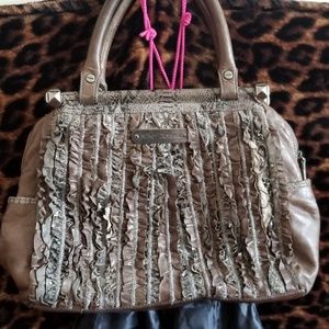 Gray Purse with duster!